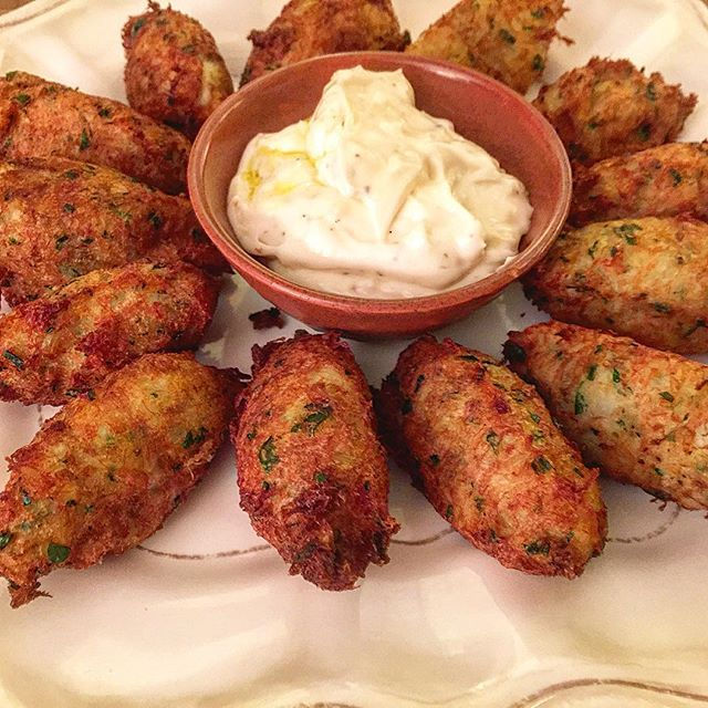 Portuguese Salt Cod Croquettes with Aioli Pastéis de Bacalhau com