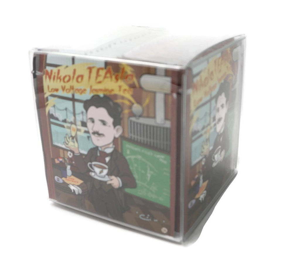 الصورة المصغرة: Nikola TEAsla: Organic Low Voltage Jasmine Green Tea (Caffeinated)