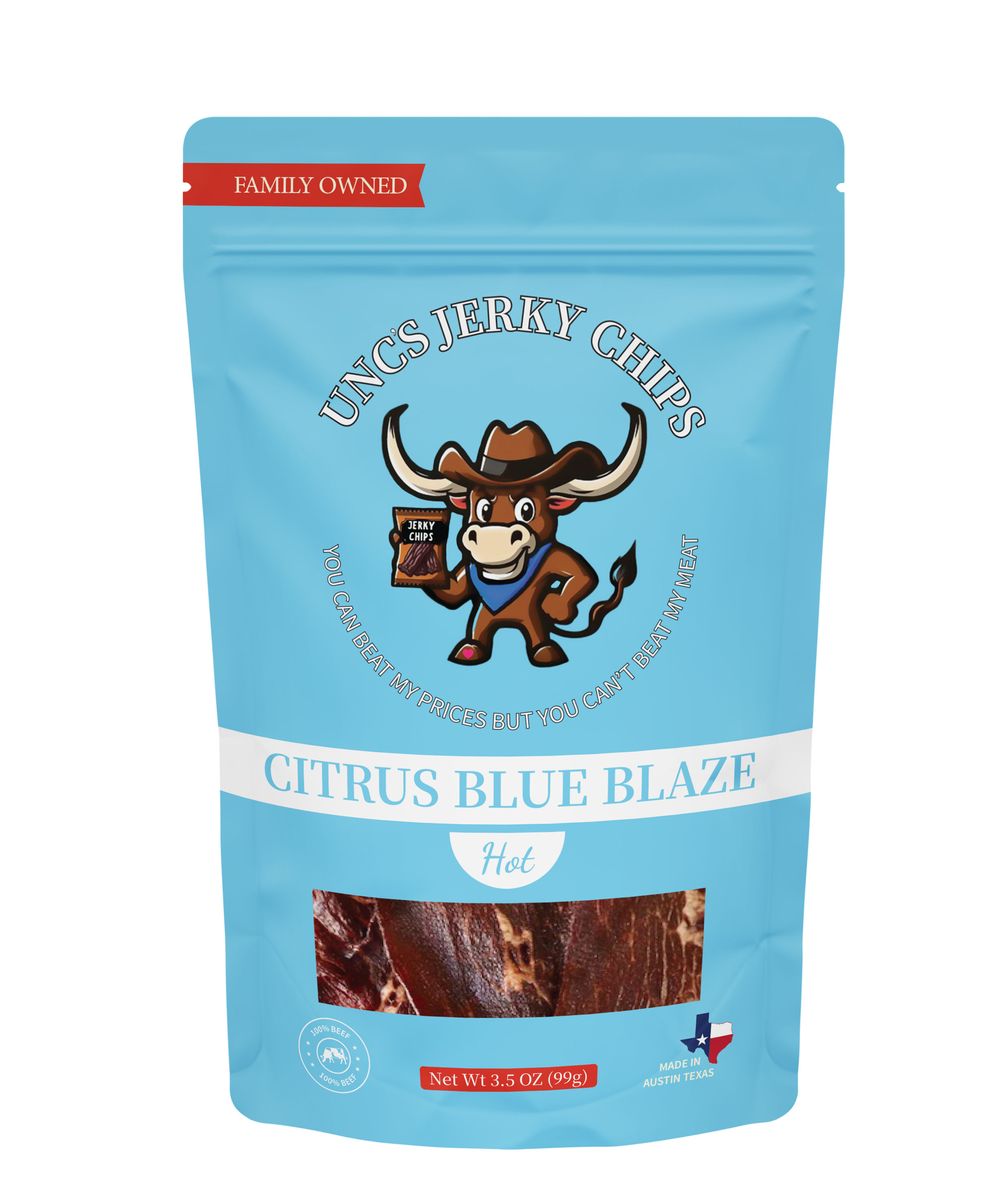 Uncle Mike's Citrus Blue Blaze Jerky Chips