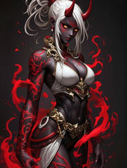 Xylara - Empress of the Burning Abyss