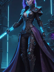 Elysia - The Neon Blade