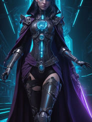 Cyber Core - Neon Oracle