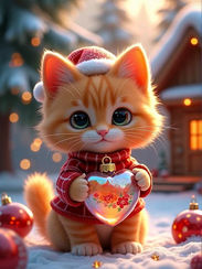 Santa Tabby - The Heart Guardian
