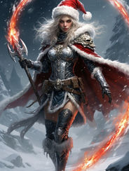 Riven Frostheart - The Frostfire Avenger
