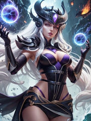 Sythra – Sorceress of Void Spheres