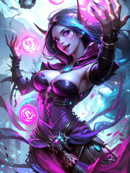 Morgana Hexwhisper - Necromantic Enchantress