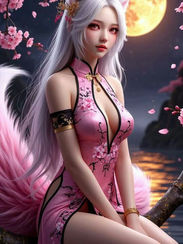Quinelle Foxwhisper – Keeper of Lunar Petals