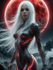 Qiyara Moonbloom – Queen of Cherry Nightfall