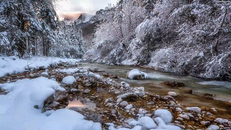 Winter Cold River