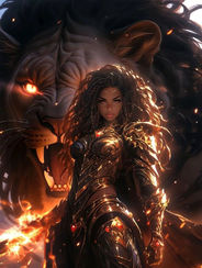 Cyntra Blackpyre - Huntress of Falling Sparks