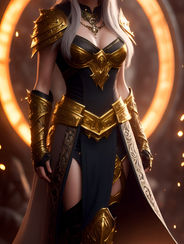 Diana Goldenheart - Radiant Warblade