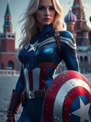 Claire Garrison - Captain America