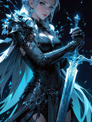 Seraphine Cryss - The Last Crystal Knight