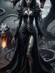 Morrigan Drakescale - Crimson Serpent Queen
