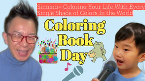 Singing=Coloring You Life With Every Single Shade of Colors In the World唱歌=用世界上的每一種顏色為你的生活著色