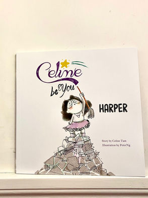 Spread Love and Support Celine's First Book-HARPER! Now Available online and at Our Centers!