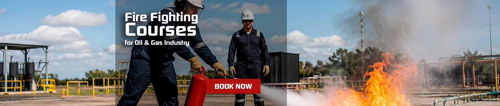 Fire FIGHTING  Courses for Oil & gas industry