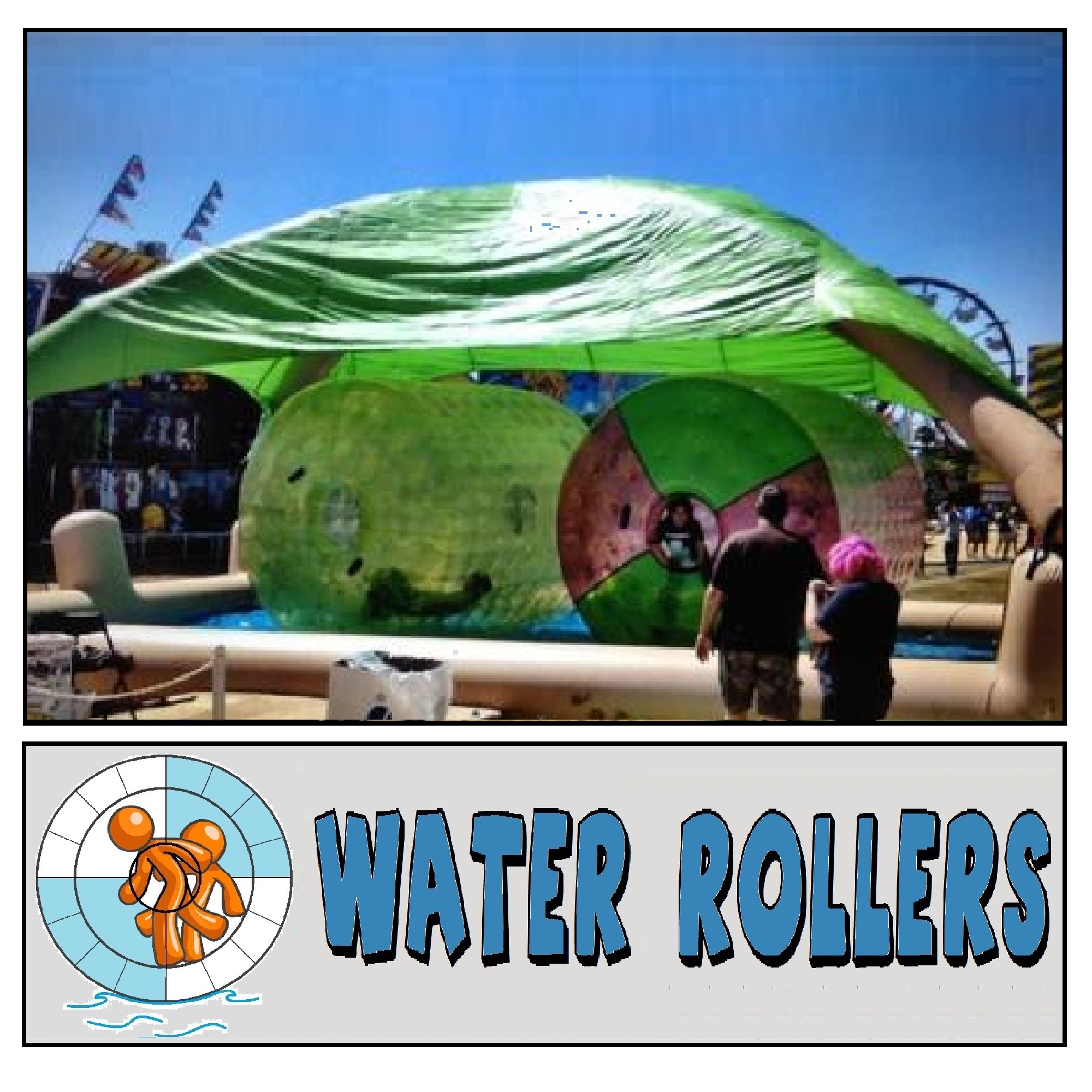 Inflatable Water Roller Wheels