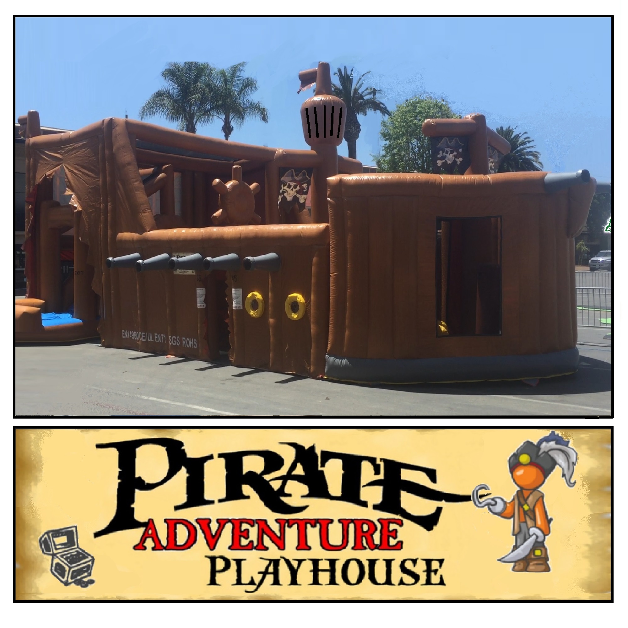 Pirate Adventure Playhouse Kids Zone