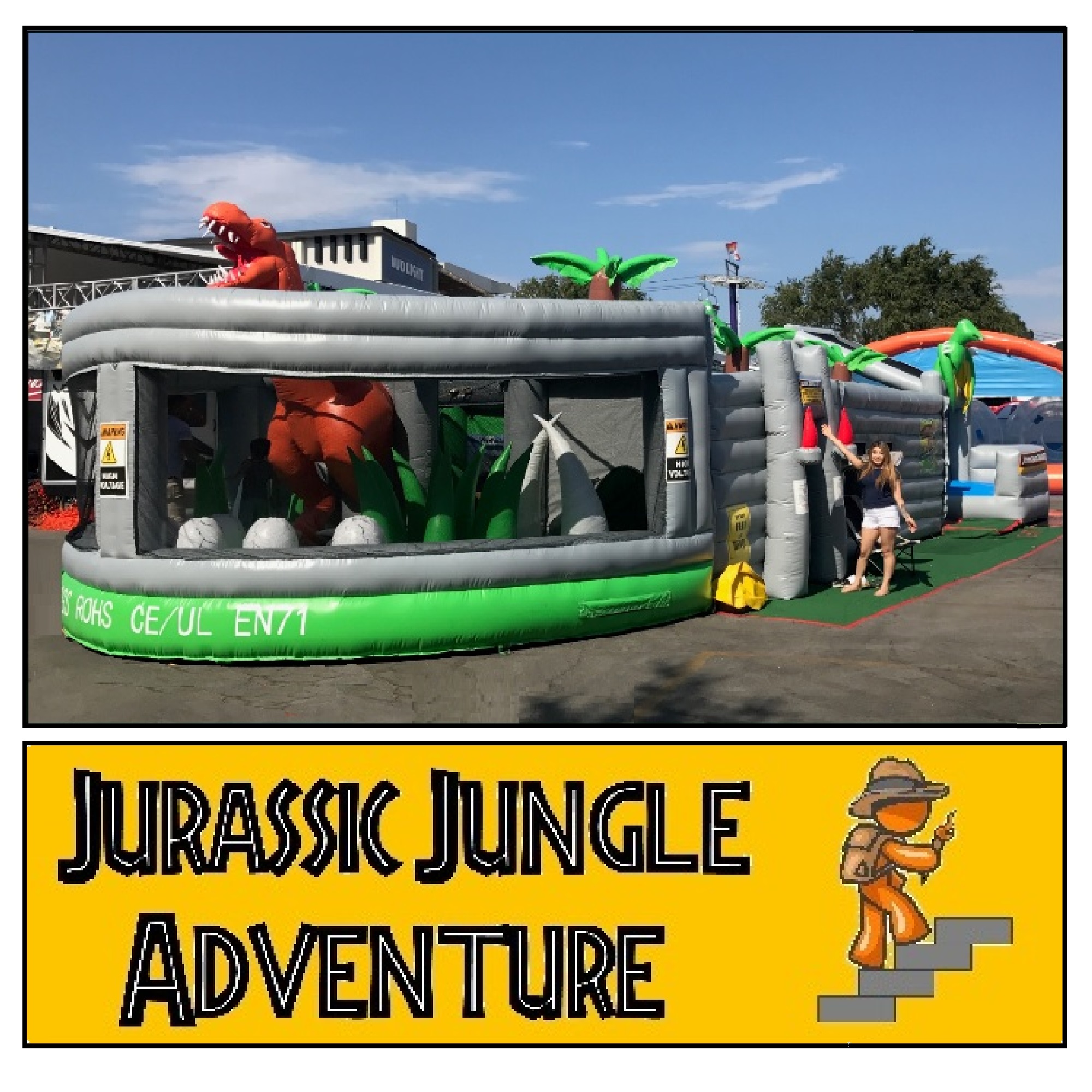 Jurassic Jungle Maze Adventure