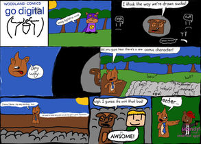 Barney's Woodland Comics...
