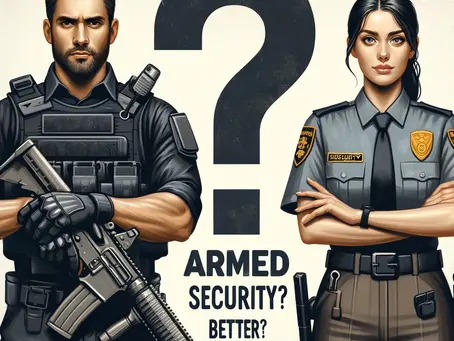 "Comparing Armed Security vs. Other Security Options: What's the Best Choice for Your Safety?"