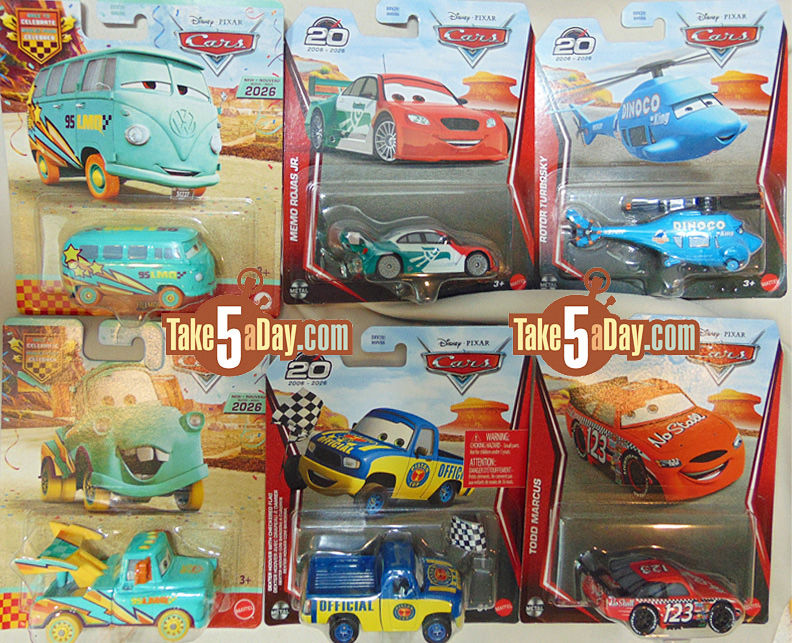 Mattel Disney Pixar CARS: 2026 Singles Half Case 959K