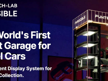 Self Parking Garage for 1:64 Scale Die Casts