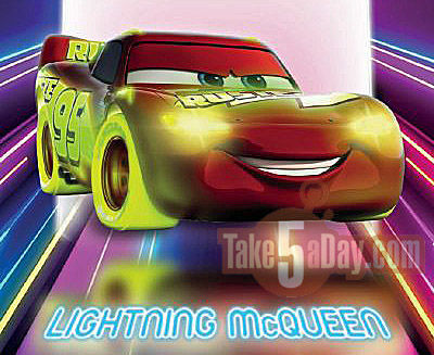Topps CARS Neon Card
