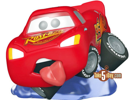 New Funko CARS - LIghtning McQueen & Bubbles Mater