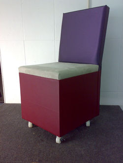 Cadeira para decoração