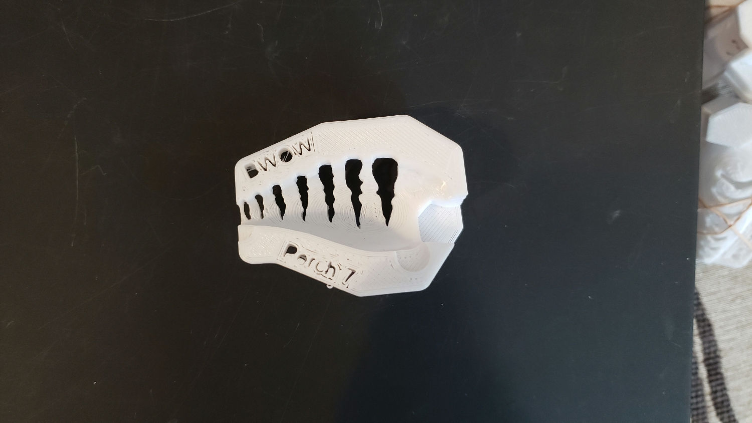 Wart perch 7 stencil