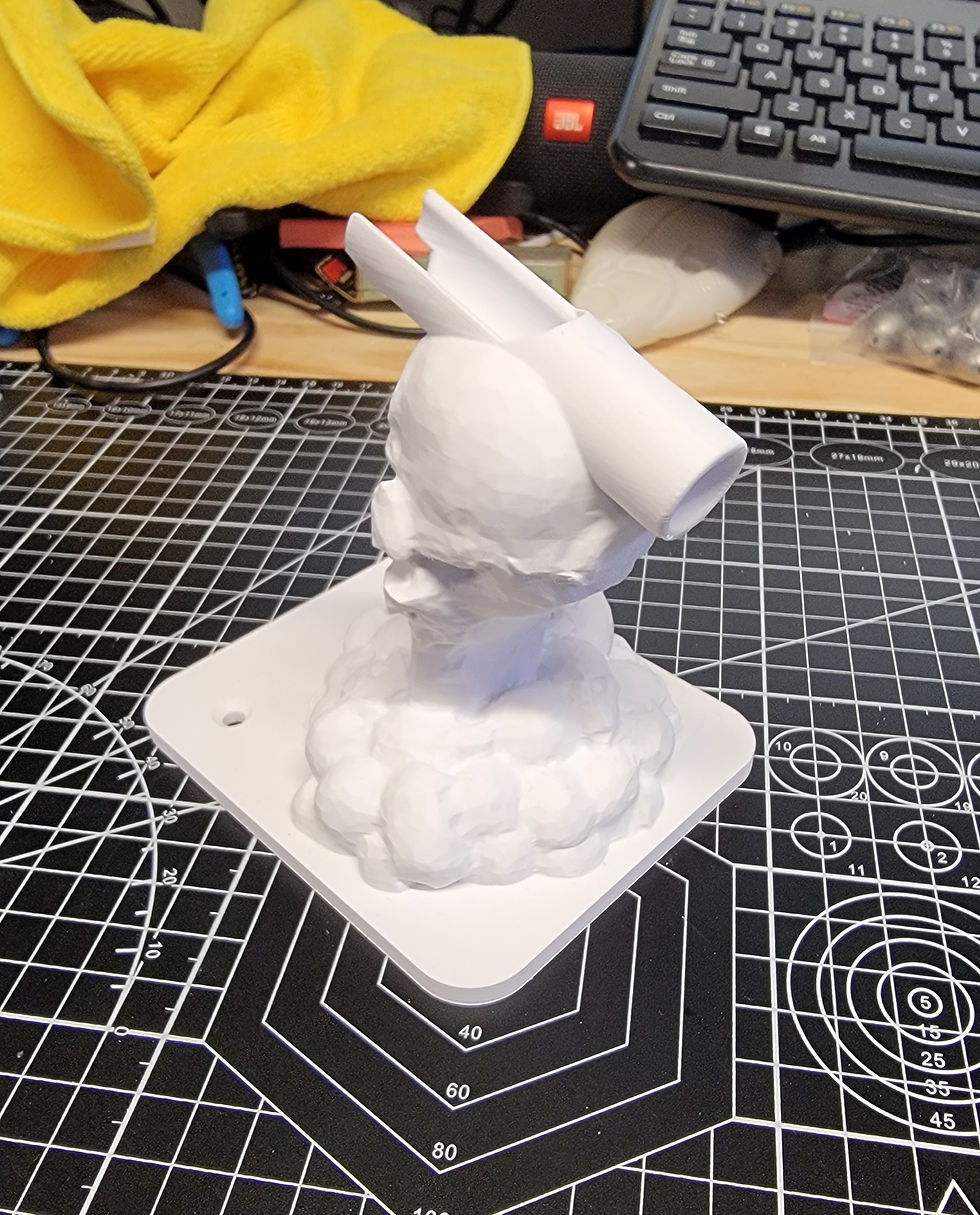Thumbnail: Skull Design 1 Single airbrush holder