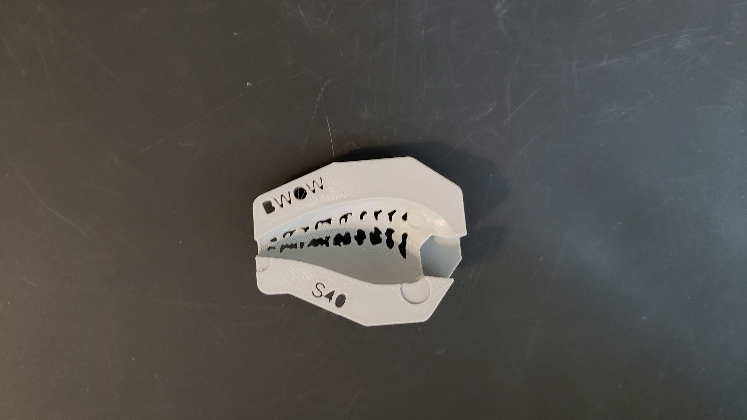 Wart stripe 40 stencil 