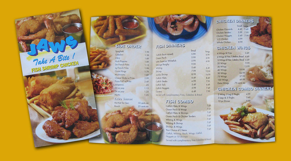 Menu Design