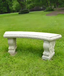 Memorial bench at Glenwood Cemetery in Picton, Ontario, Canada