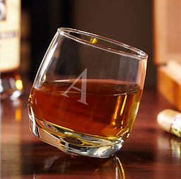 Roly Poly Rocking Whiskey Glass 