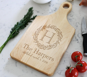 Maple Family Name Paddle Board