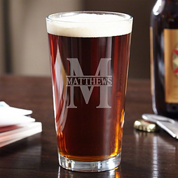 Classic Oakmont Engraved 16 oz. Pint Glass