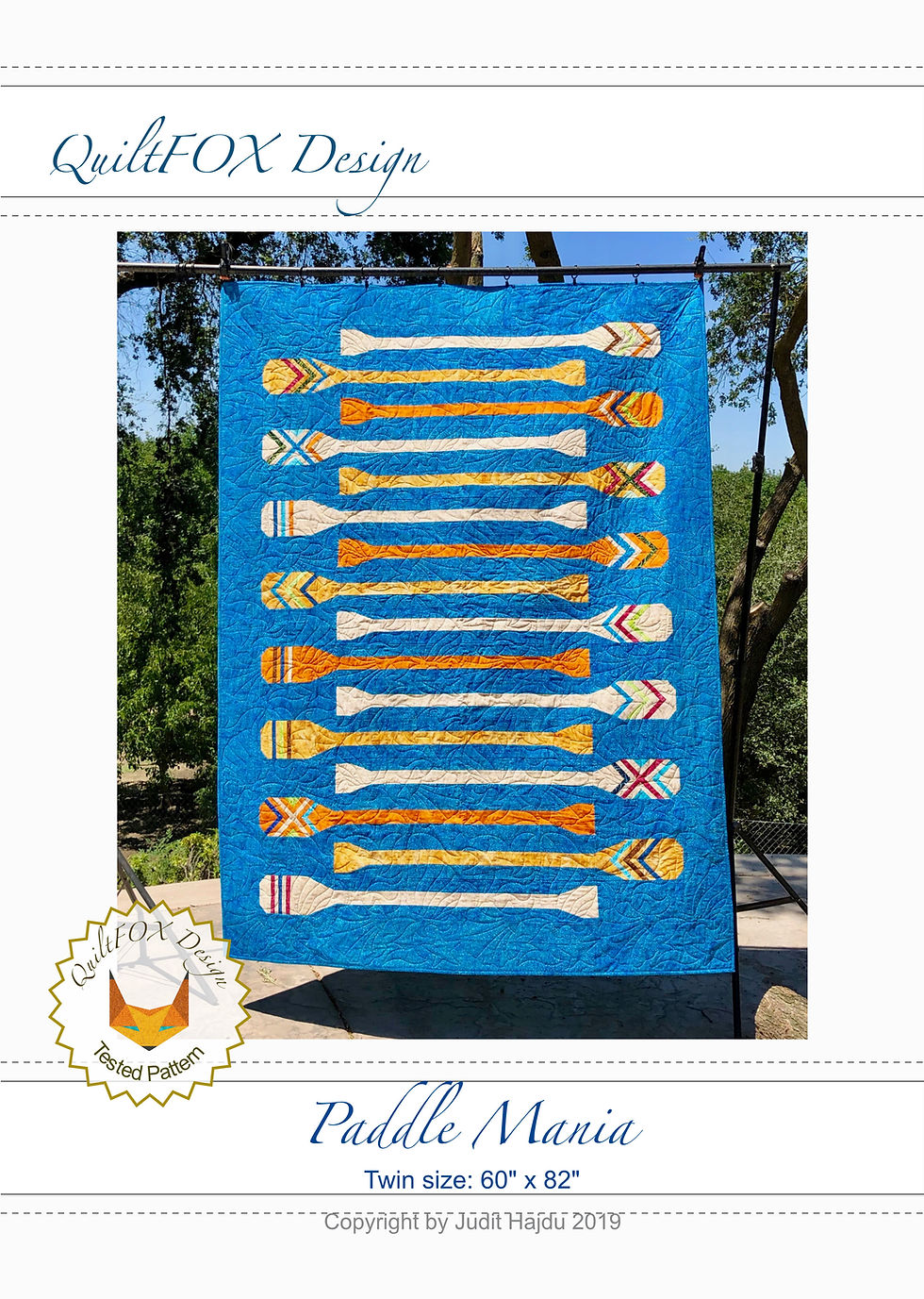 Thumbnail: Paddle Mania, size: 60" x 82"