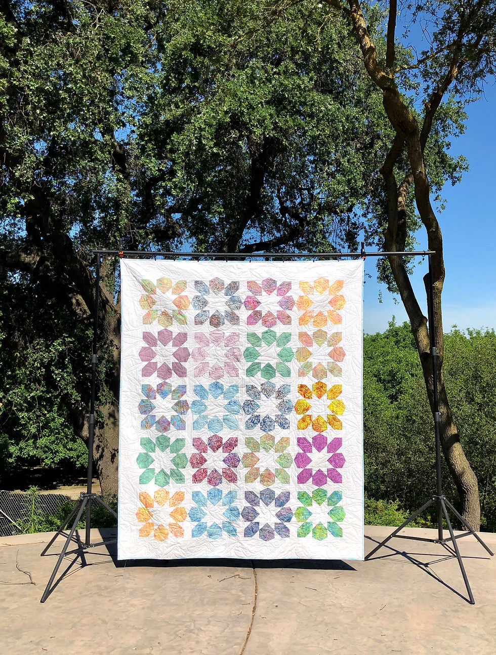 Thumbnail: Morning Glories - throw, twin, full and king sizes