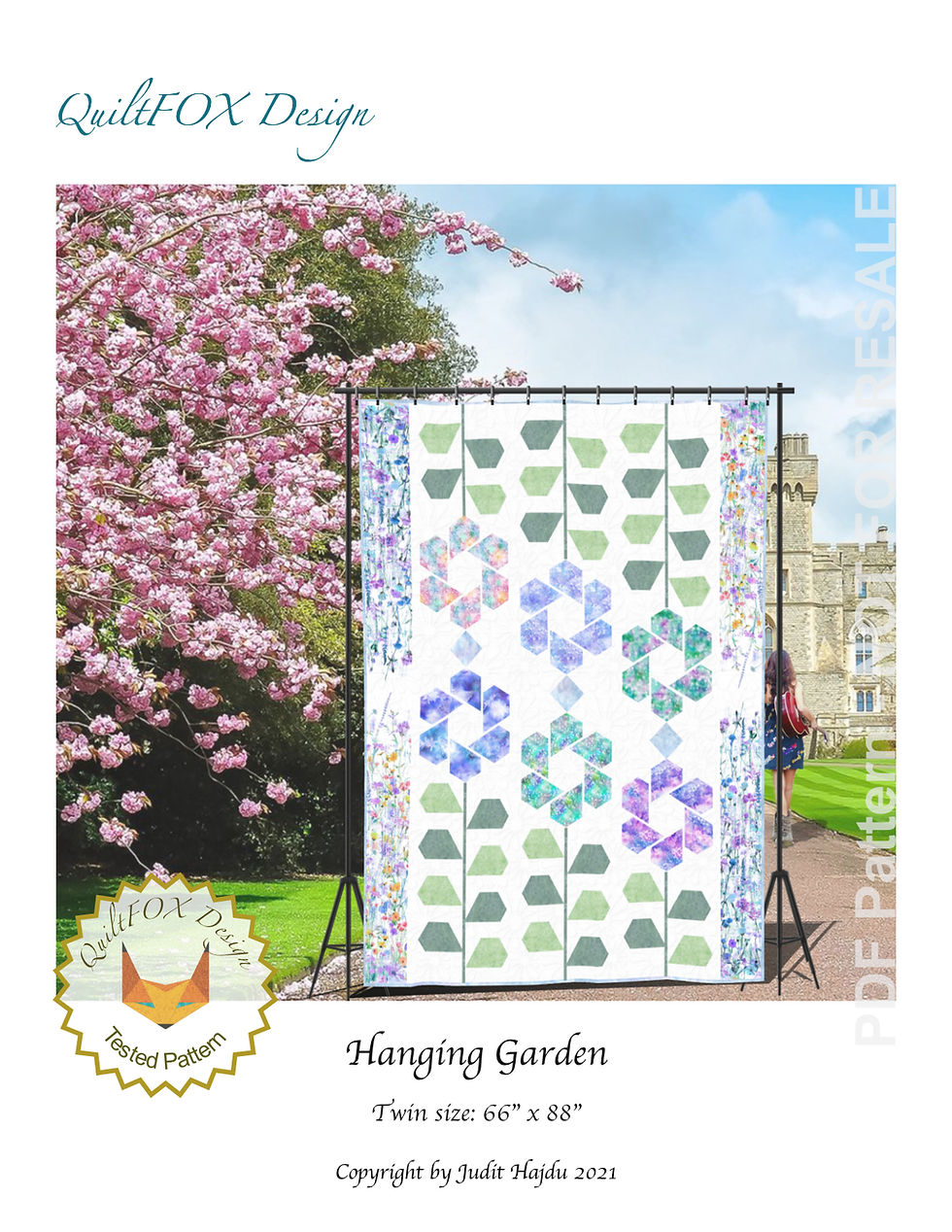 Thumbnail: Hanging garden - Size: 66" x 88"