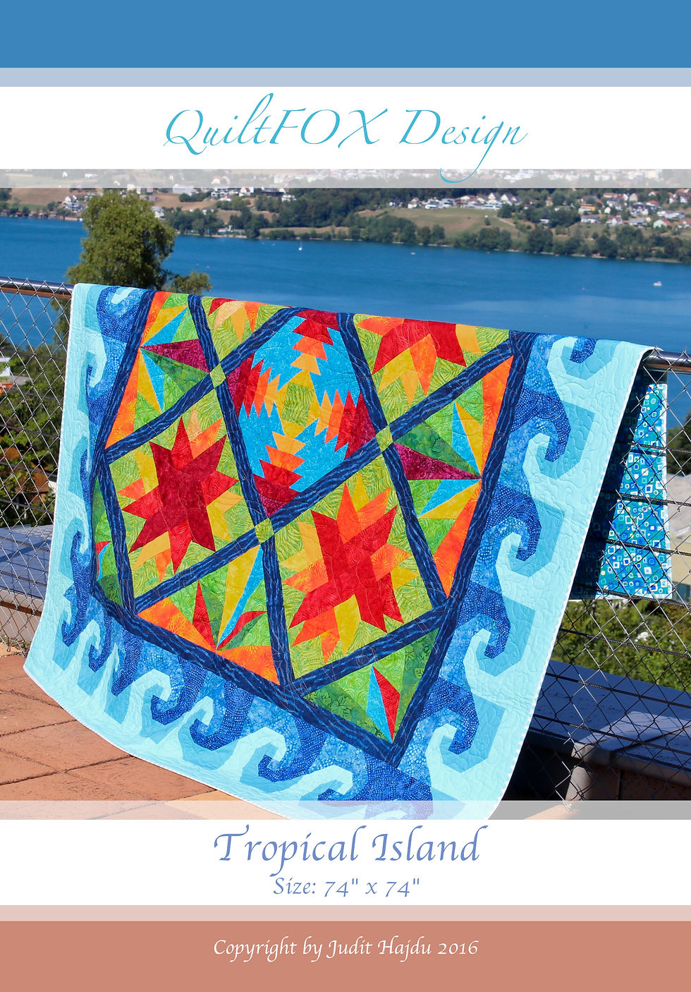 Thumbnail: Tropical Island, size: 74" x 74"