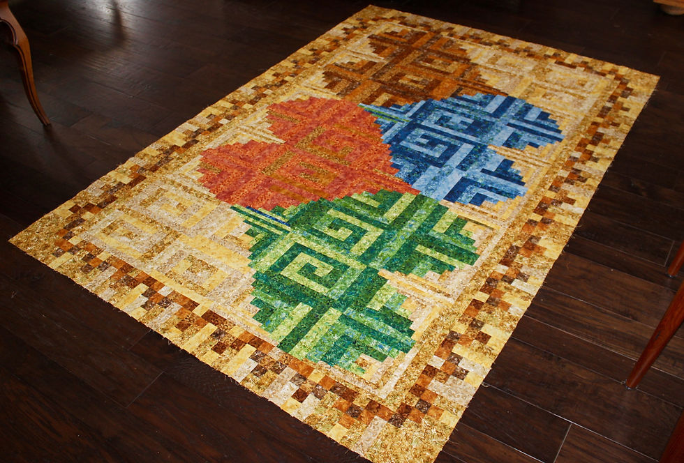 Thumbnail: Labyrinth of Hearts, size: 55" x 80"