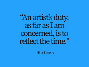 The Role of Art: Present—Reclaiming Our Humanity