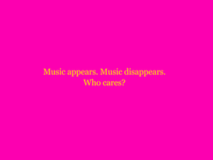 Does It Slap?... or Does It Speak?: The Disappearance of Critical Listening