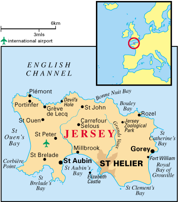 Carte de Jersey