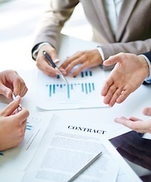 Business Partners at Work