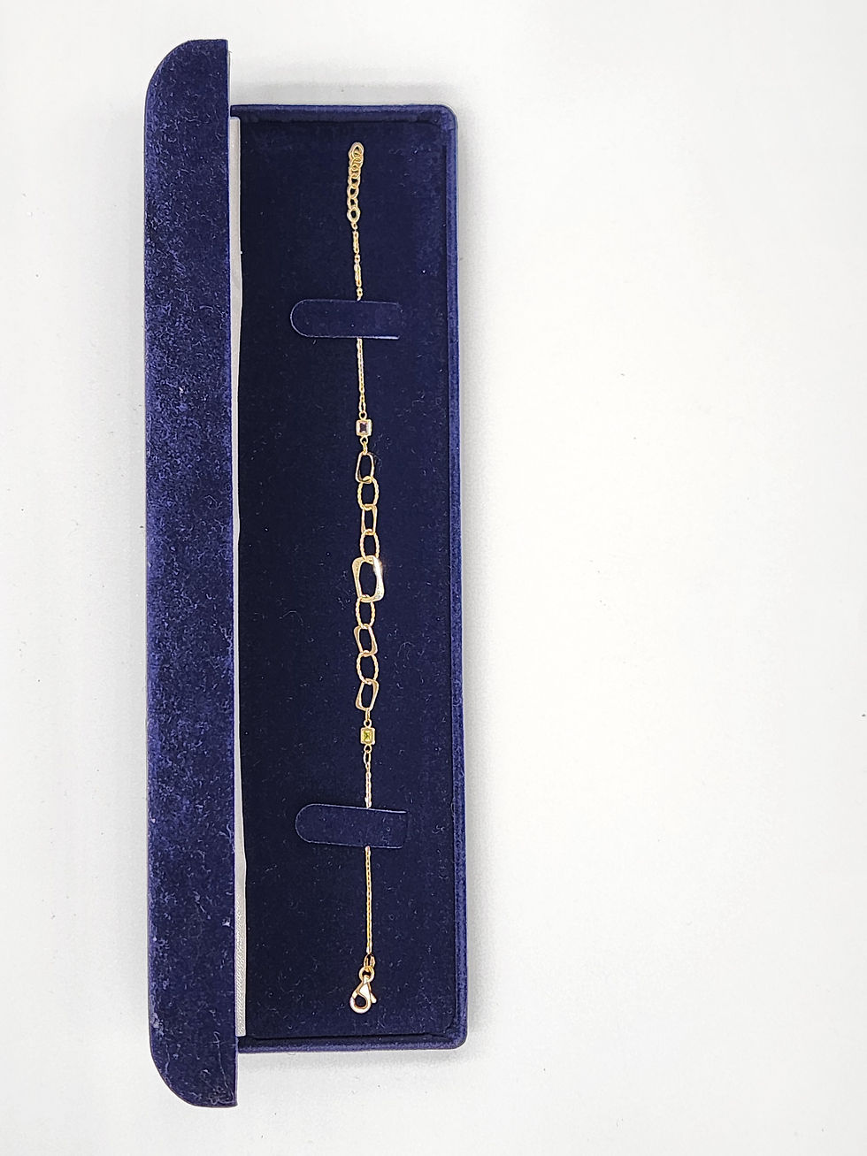 Thumbnail: Rectangle n Circle Yellow Bracelet