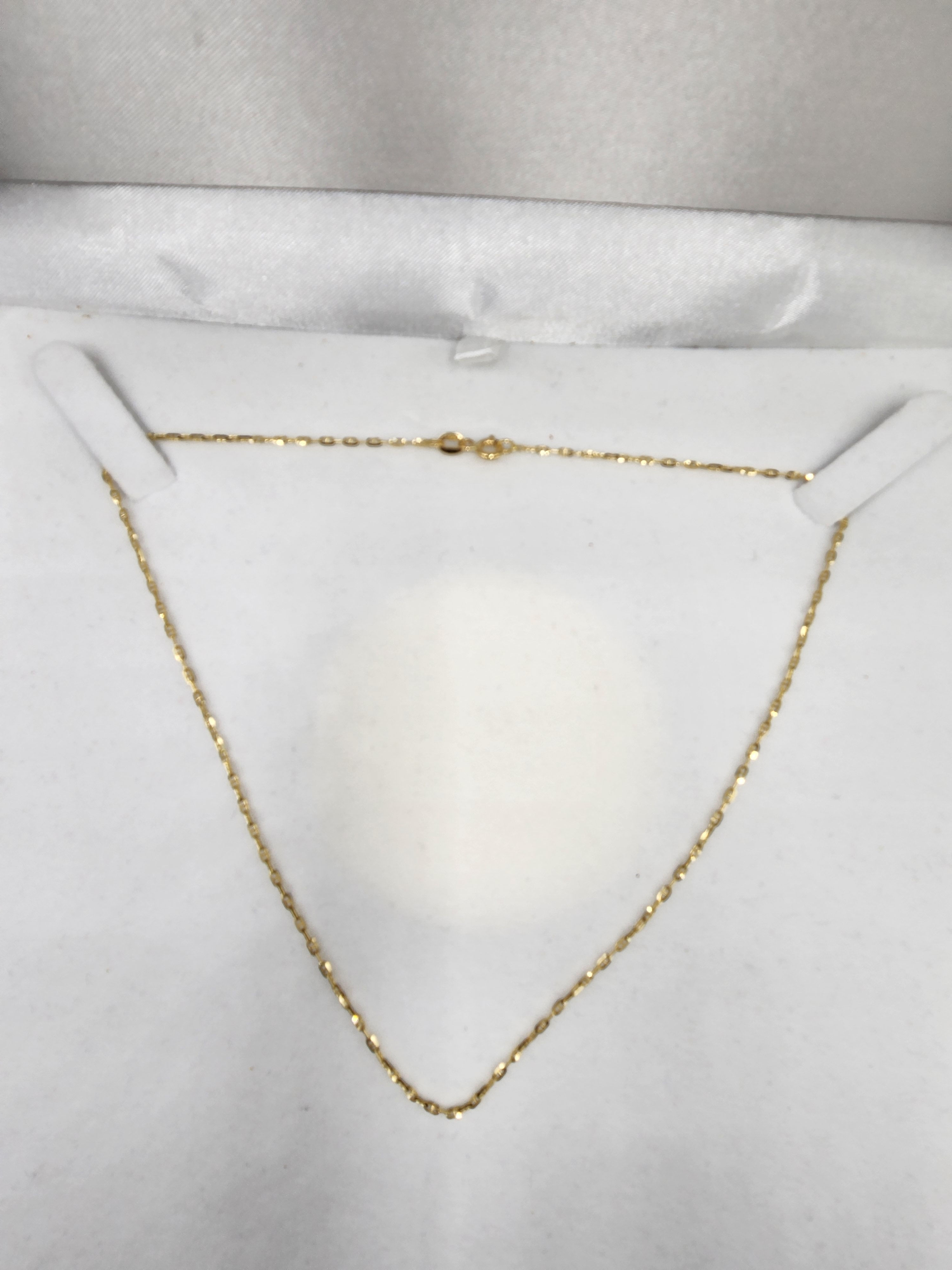 Dainty Yellow Gold Necklace